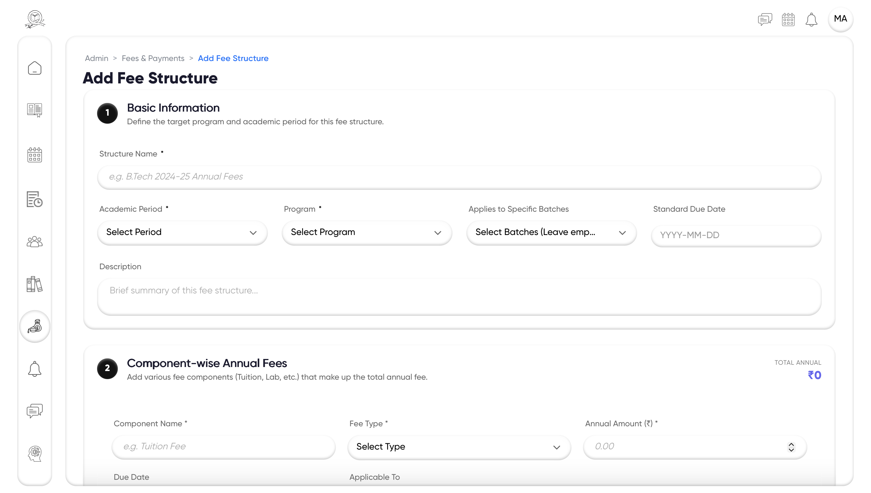 Flexible Fee Structures
